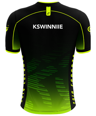 69iQ eSports - KSWINNIE - Pro Short Sleeve Esports Jersey