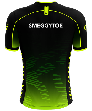 69iQ eSports - SMEGGYTOE - Pro Short Sleeve Esports Jersey