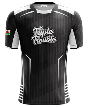 Triple Trouble - Short Sleeve Esports Jersey