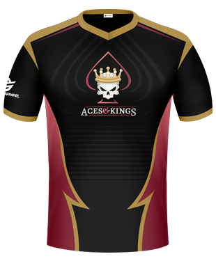 Aces and Kings - 2017 Short Sleeve V-Neck Jersey