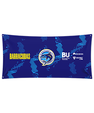 BU Barracudas - Wall Flag