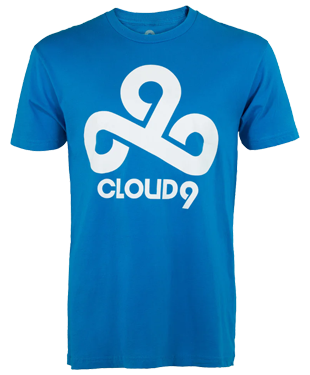 Cloud9 - Lockup Short Sleeve Tee - Blue