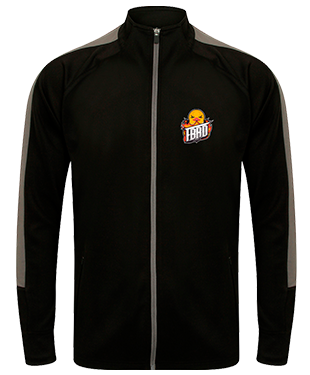 Fire Breathing Rubber Duckies - Knitted Tracksuit Top