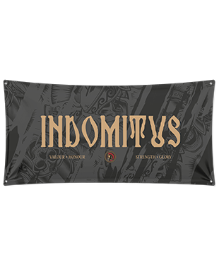 Indomitus - Wall Flag