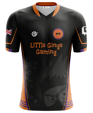 LiTTle Ginge Gaming - Short Sleeve Esports Jersey