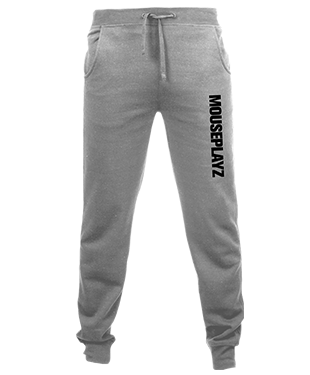 Mouseplayz - Slim Cuffed Jogging Bottoms