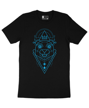 Mythical Geometry - Bear - Organic T-Shirt