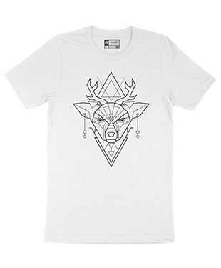 Mythical Geometry - Deer - Organic T-Shirt