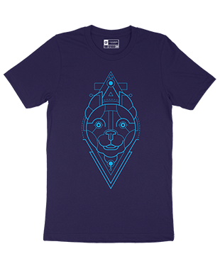 Mythical Geometry - Dog - Organic T-Shirt