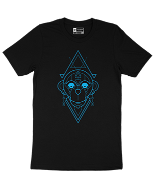 Mythical Geometry - Monkey - Organic T-Shirt