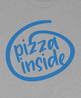 Pizza Inside - Organic T-Shirt