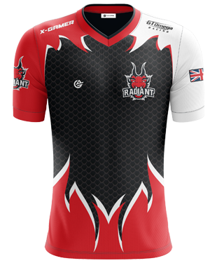 Radiant Esports - 2019 Pro Short Sleeve Jersey - Black