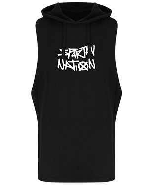 Spartan Nation - Sleeveless Muscle Hoodie
