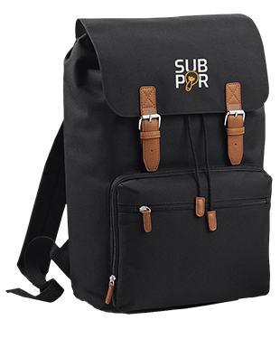 SubParButInHD - Vintage Laptop Backpack