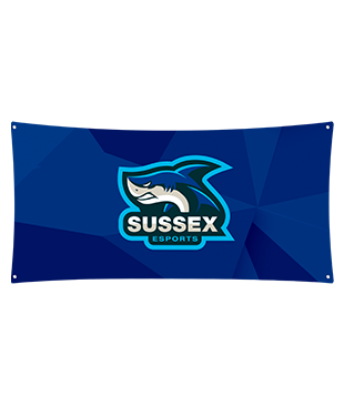 Sussex Esports - Wall Flag