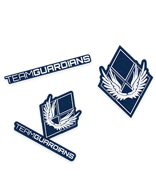 Team Guardians - Sticker Pack (3 x Stickers)