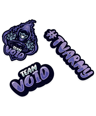 Team Void - Sticker Pack (3 x Stickers)
