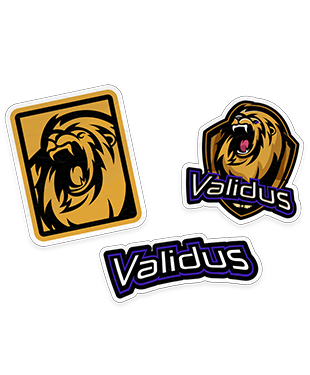 Validus - Sticker Pack (3 x Stickers)