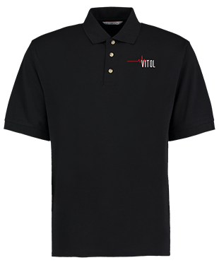 Vitol Gaming - Chunky Poly/Cotton Pique Polo Shirt